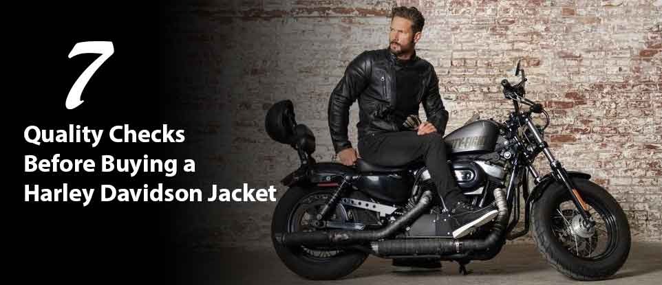 7 Quality Checks Before Buying a Harley Davidson Jacket